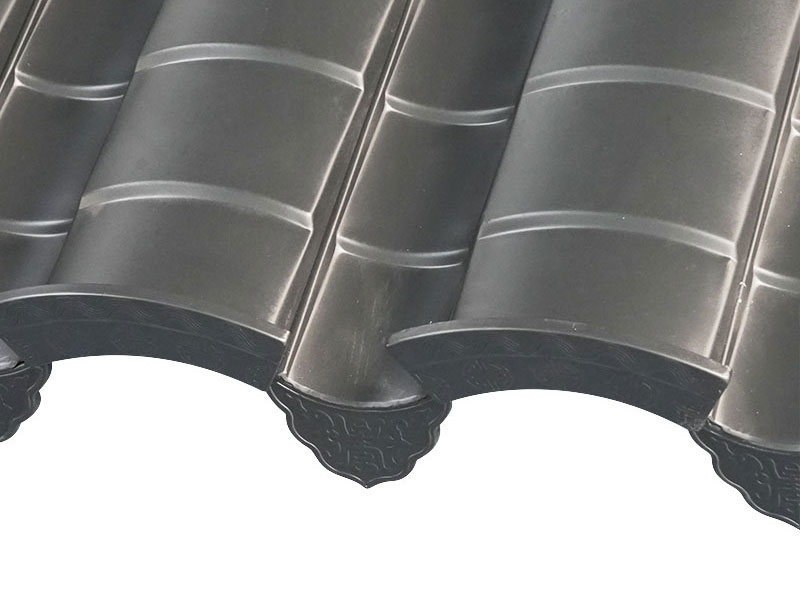 Piastrella di copertura in metallo antico in Indigo Metal Antique in stile Manganese in alluminio