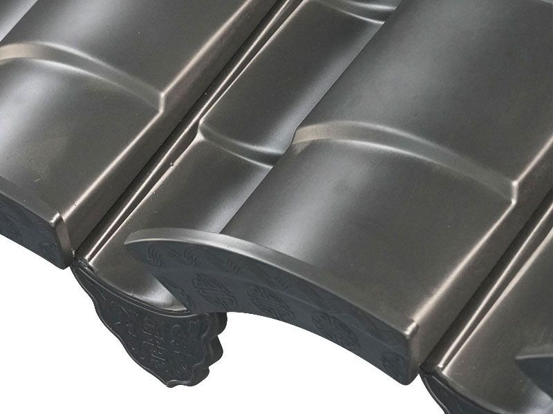 Piastrella di copertura in metallo antico in Indigo Metal Antique in stile Manganese in alluminio