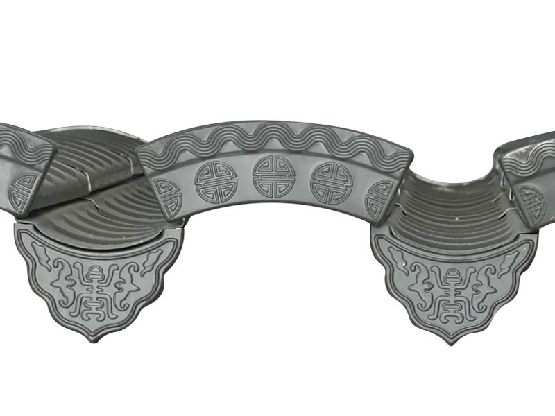 Piastrella di copertura in metallo antico in Indigo Metal Antique in stile Manganese in alluminio