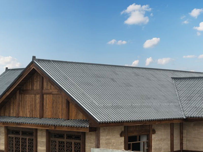 Piastrella di copertura in metallo antico in Indigo Metal Antique in stile Manganese in alluminio