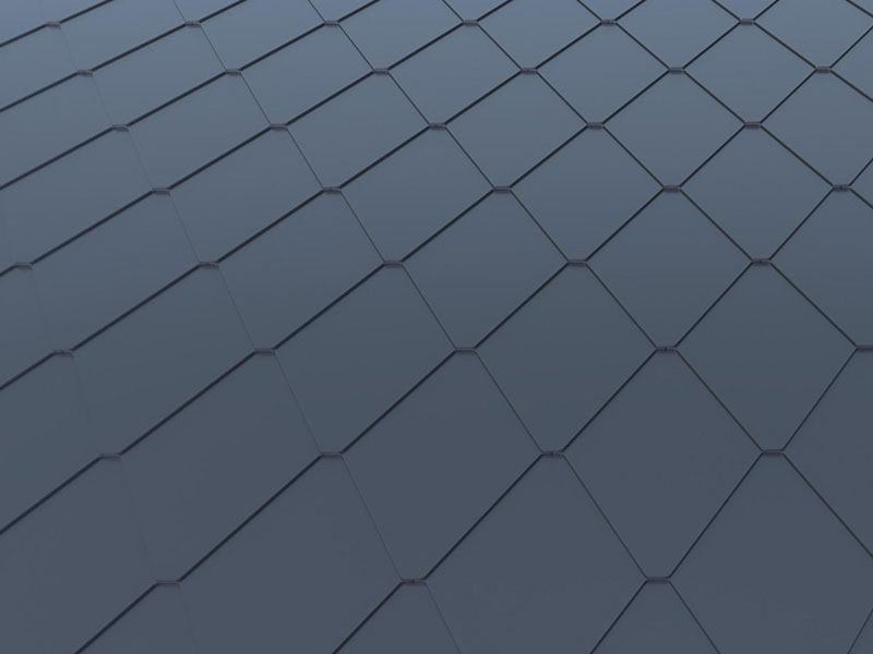 Piastrella di copertura in metallo composito a forma di diamante in alluminio a forma di diamante a forma di diamante