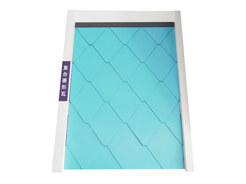 Piastrella di copertura in metallo composito a forma di diamante in alluminio a forma di diamante a forma di diamante